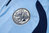 26-27 Ajax Light blue Half Pull Tracksuit #B26103(半拉链)