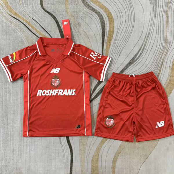 26-27 Toluca Home Kids Soccer Jersey