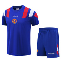 26-27 Man Utd Blue Training Short Suit