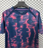 26-27 Sunderland Royal blue Pink Training Shirts