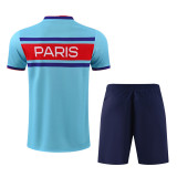 26-27 PSG Lake blue Training Short Suit