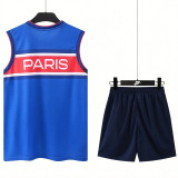 26-27 PSG  Blue Tank top and shorts suit
