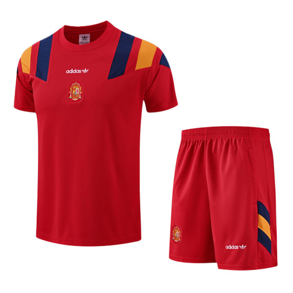26-27 Spain Red Training Short Suit