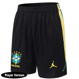 26-27 Brazil Black Player Version Training Shorts Pants (球员短裤)
