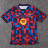26-27 BAR Red Blue Player Version Training Short Suit (球员短套装)