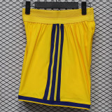 26-27 Boca Juniors Yellow Player Version Training Shorts Pants (球员短裤)