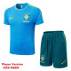 26-27 Brazil Blue Player Version Training Short Suit (球员短套装)