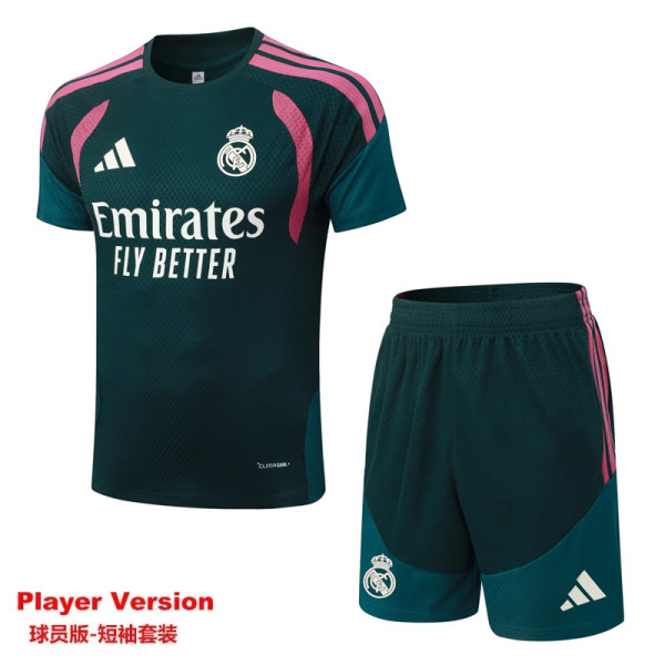 26-27 RMA Dark green Player Version Training Short Suit (球员短套装)