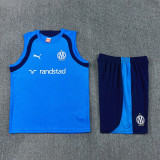 26-27 Marseille Fancy blue Tank top and shorts suit