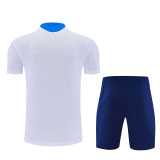 26-27 Marseille White Training Short Suit