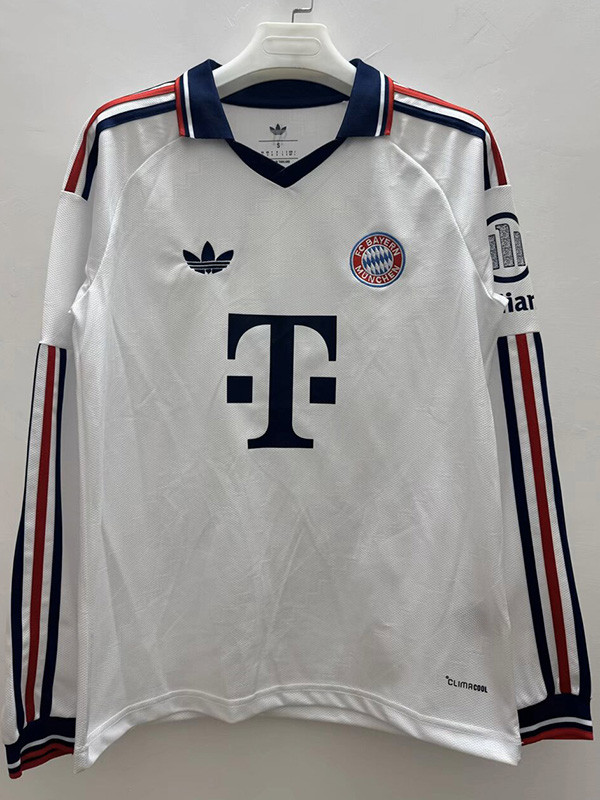 26-27 Bayern Away Long Sleeve Soccer Jersey (长袖)