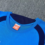 26-27 Marseille Fancy blue Tank top and shorts suit