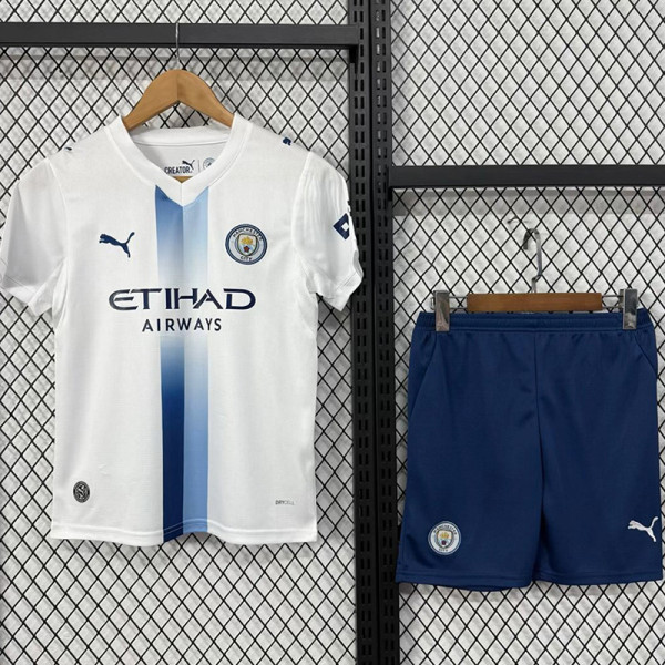 26-27 Man City Third Kids Soccer Jersey