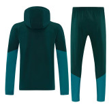 26-27 RMA Dark green Windbreaker Suit (Hoodie)(风衣套装)