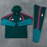 26-27 RMA Dark green Windbreaker Suit (Hoodie)(风衣套装)