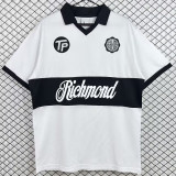 1990 Club Olimpia Home Retro Soccer Jersey