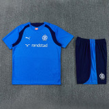 26-27 Marseille Fancy blue Training Short Suit