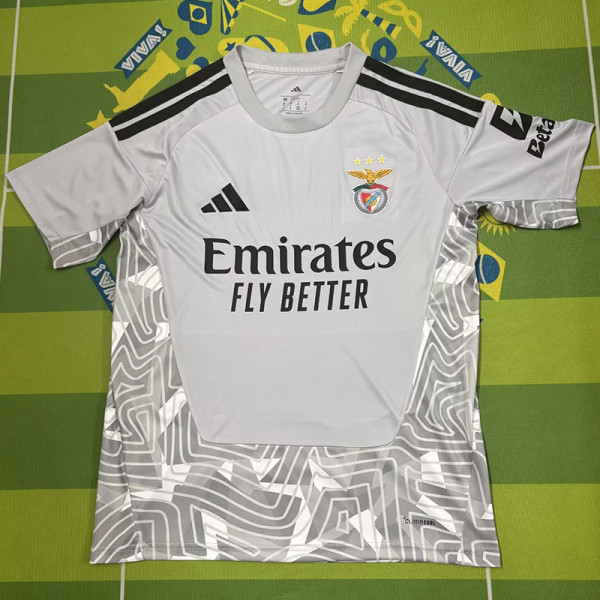 26-27 Benfica Grey Goalkeeper Soccer Jersey