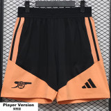 26-27 ARS Black Orange Player Version Training Shorts Pants (球员短裤)