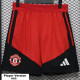 26-27 Man Utd Red Black Player Version Training Shorts Pants (球员短裤)