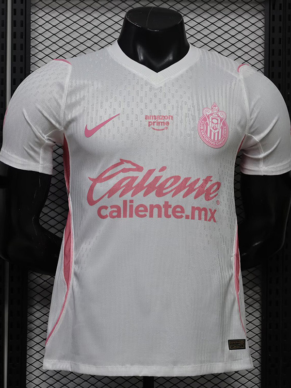 26-27 Chivas Guadalajara White Special Edition Player Version Soccer Jersey