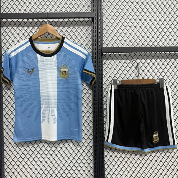26-27 Argentina Farewell Match Kids Soccer Jersey