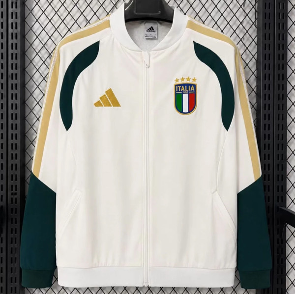 26-27 Italy White Windbreaker
