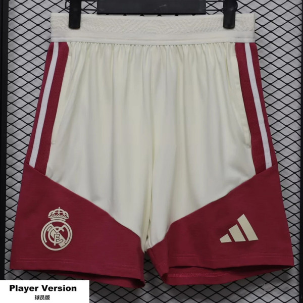 26-27 RMA Khaki Player Version Training Shorts Pants (球员短裤)