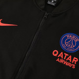 26-27 PSG Black Jacket Tracksuit #01