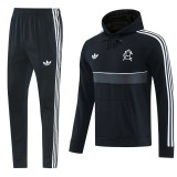 26-27 Club America Black Hoodie Tracksuit (卫衣套装)