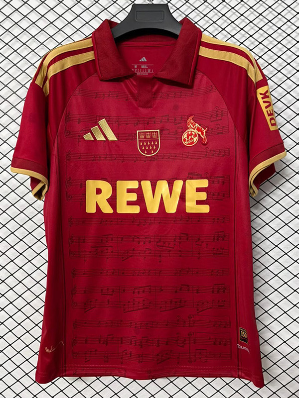 26-27 Koln Red Special Edition Fans Soccer Jersey