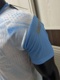 26-27 Argentina White blue Player Version Training shirts