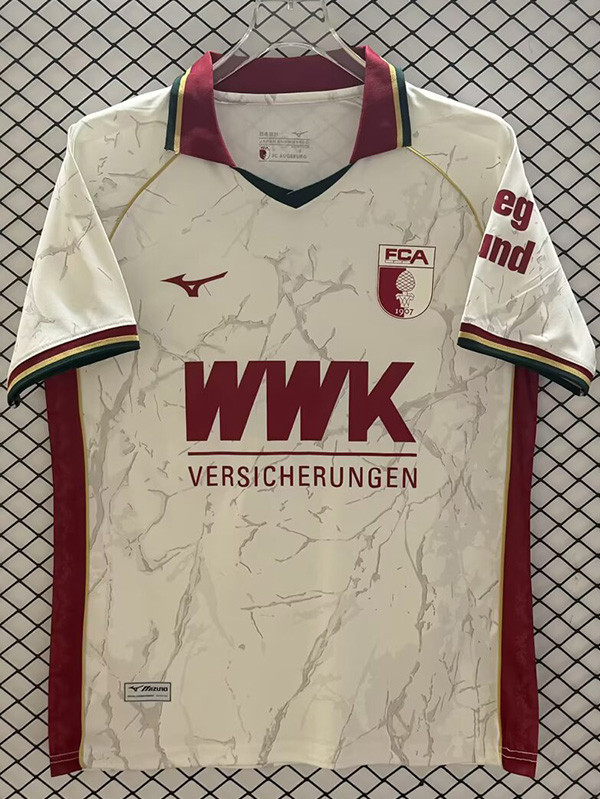 26-27 Augsburg FC Home Fans Soccer Jersey