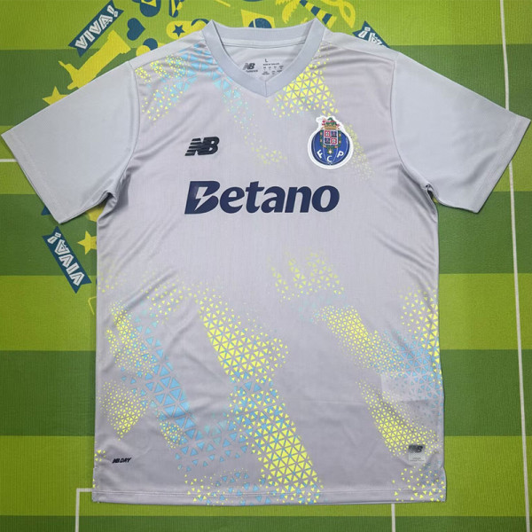 26-27 Porto Grey Goalkeeper Soccer Jersey