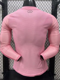 26-27 Inter Miami Home Long Sleeve Player Version Soccer Jersey (长袖球员)