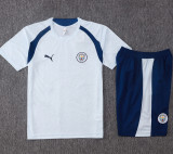 26-27 Man City Light blue Training Short Suit #J26089