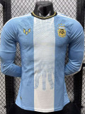 26-27 Argentina Farewell Match Long Sleeve Player Version Soccer Jersey (长袖球员)