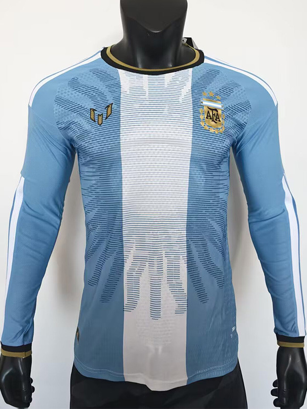 26-27 Argentina Farewell Match Long Sleeve Player Version Soccer Jersey (长袖球员)