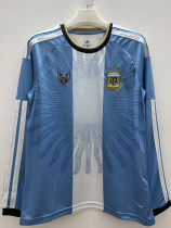 26-27 Argentina Farewell Match Long Sleeve Soccer Jersey (长袖)