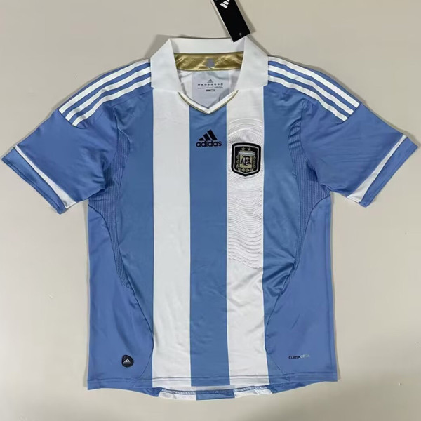 2012  Argentina Home Retro Soccer Jersey