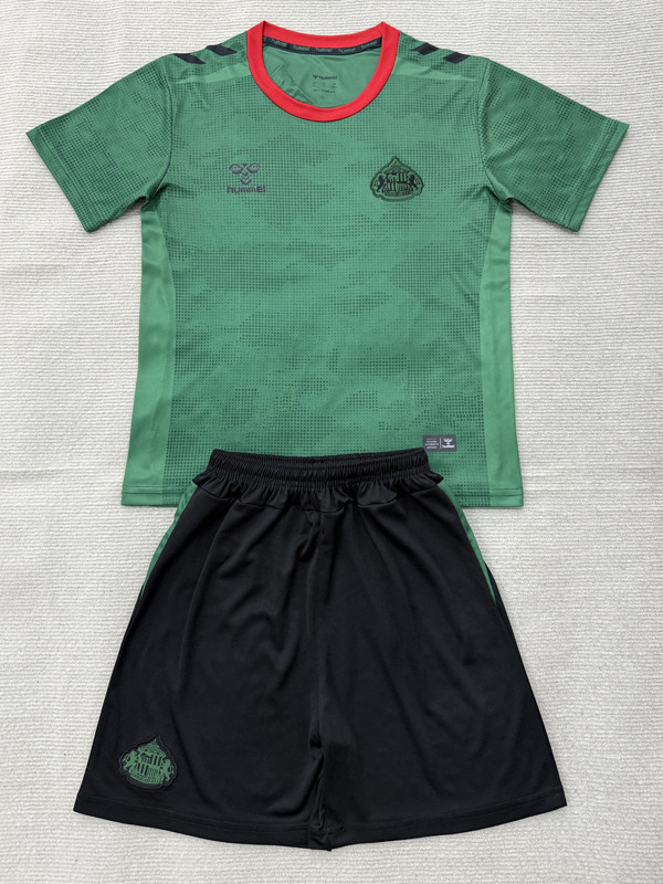 26-27 Sunderland Green Goalkeeper Kids Soccer Jersey