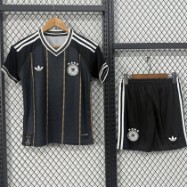 26-27 Germany Third Black Gold Kids Soccer Jersey
