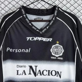 2002 Club Olimpia Away Long Sleeve Retro Soccer Jersey (长袖)