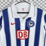 2009-2010 Hertha BSC Home Retro Soccer Jersey