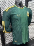 26-27 Argentina Farewell Match Green Long Sleeve Player Version Soccer Jersey (长袖球员)