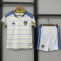 26-27 Leeds United Home Kids Soccer Jersey