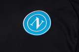 26-27 Napoli Black Half Pull Tracksuit #B26114(半拉链)