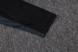 26-27 Napoli Black Half Pull Tracksuit #B26114(半拉链)