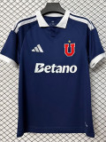 2027 Universidad De Chile Royal blue Fans Soccer Jersey