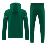 26-27 Senegal Green Windbreaker Suit (Hoodie)(风衣套装)